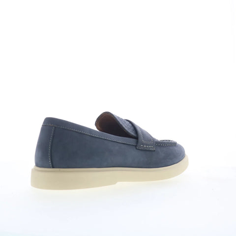 Steve Madden Pecos PECO01M1 Mens Blue Loafers & Slip Ons Casual Shoes