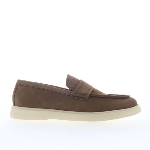 Steve Madden Pecos PECO01M1 Mens Brown Loafers & Slip Ons Casual Shoes
