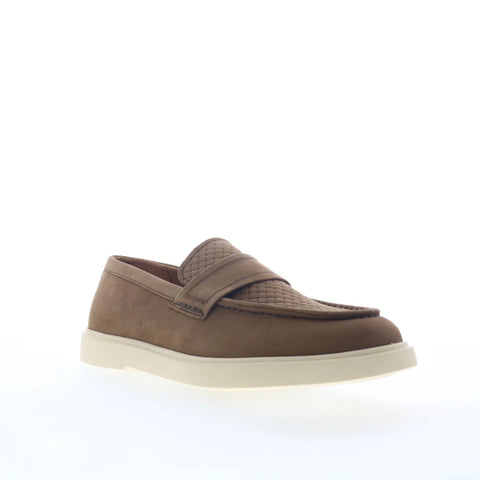 Steve Madden Pecos PECO01M1 Mens Brown Loafers & Slip Ons Casual Shoes