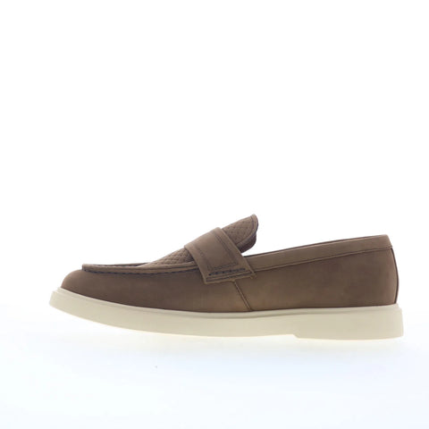 Steve Madden Pecos PECO01M1 Mens Brown Loafers & Slip Ons Casual Shoes
