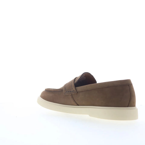 Steve Madden Pecos PECO01M1 Mens Brown Loafers & Slip Ons Casual Shoes
