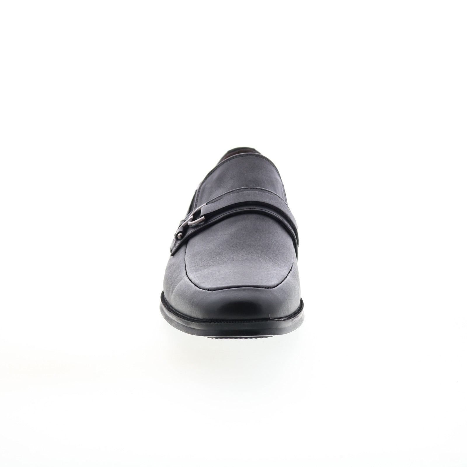 Bruno Magli Pedro Black Men’s Leather Loafer Size 9.5 Bruno Magli Pedro PEDRO Mens Black Leather Loafers & Slip  main image 2