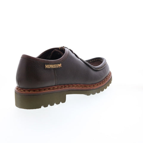 Mephisto Peppo Mens Brown Leather Oxfords & Lace Ups Casual Shoes