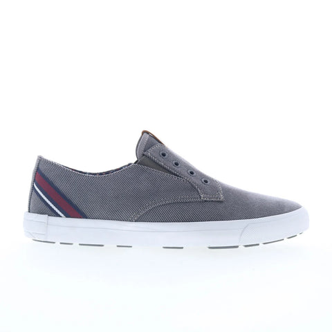 Ben Sherman Percy Laceless BNMS19104-01G1 Mens Gray Lifestyle Sneakers Shoes
