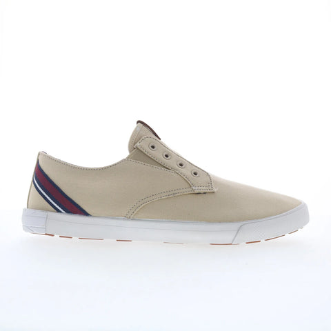 Ben Sherman Percy Laceless BNMS19104-TNCO Mens Beige Lifestyle Sneakers Shoes
