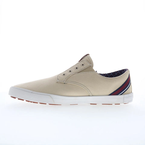 Ben Sherman Percy Laceless BNMS19104-TNCO Mens Beige Lifestyle Sneakers Shoes