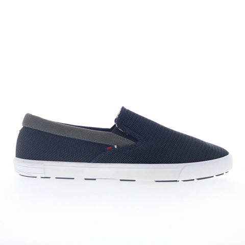 Ben Sherman Percy Slip On BNM00104-2CHM Mens Blue Lifestyle Sneakers Shoes
