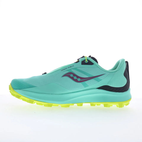 Saucony Peregrine 12 ST S10739-26 Womens Green Mesh Athletic Hiking Shoes