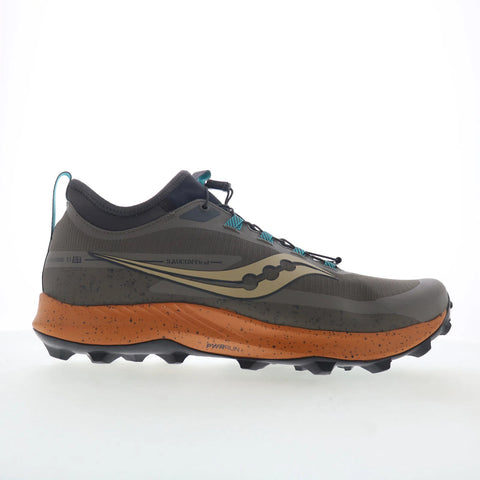 Saucony Peregrine 13 ST S20840-25 Mens Brown Mesh Athletic Hiking Shoes