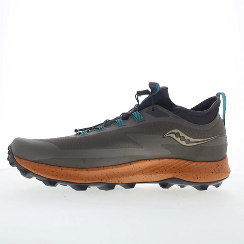 Saucony Peregrine 13 ST S20840-25 Mens Brown Mesh Athletic Hiking Shoes