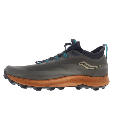 Saucony Peregrine 13 ST S20840-25 Mens Brown Mesh Athletic Hiking Shoes