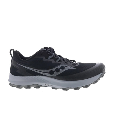 Saucony Peregrine 14 S10917-100 Womens Black Wide Athletic Hiking Shoes