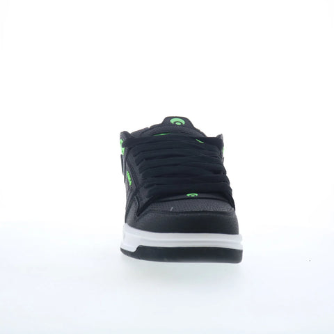 Osiris Peril 1308 2917 Mens Black Leather Skate Inspired Sneakers Shoes