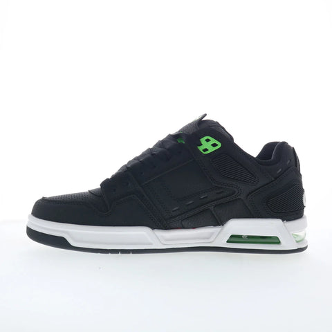 Osiris Peril 1308 2917 Mens Black Leather Skate Inspired Sneakers Shoes