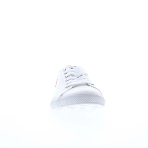 Original Penguin Petey Stripe Lace Up Mens White Lifestyle Sneakers Shoes