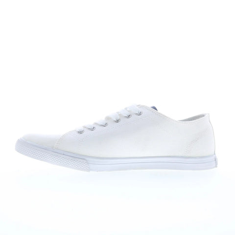 Original Penguin Petey Stripe Lace Up Mens White Lifestyle Sneakers Shoes