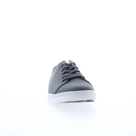 Original Penguin Petey Stripe Lace Up Mens Black Lifestyle Sneakers Shoes