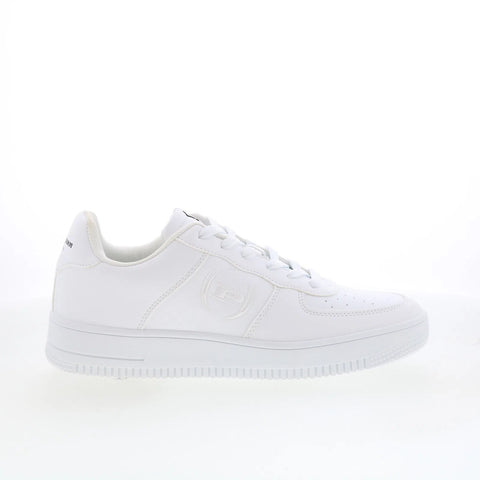 Phat Farm PFM427320 Mens White Synthetic Lace Up Lifestyle Sneakers Shoes