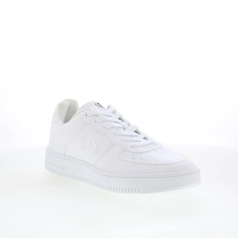 Phat Farm PFM427320 Mens White Synthetic Lace Up Lifestyle Sneakers Shoes