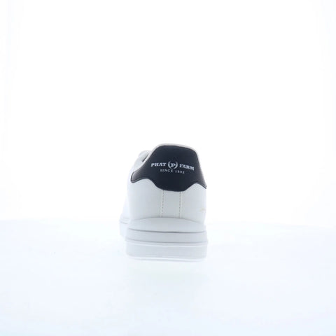 Phat Farm PFM524H25 Mens White Synthetic Lace Up Lifestyle Sneakers Shoes