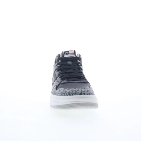 Phat Farm PFM616101 Mens Black Synthetic Lace Up Lifestyle Sneakers Shoes