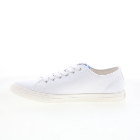 Original Penguin Petey Stripe Lace Up Mens White Lifestyle Sneakers Shoes