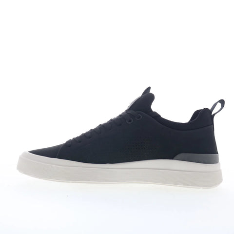 Steve Madden Phantm Mens Black Canvas Lace Up Lifestyle Sneakers Shoes