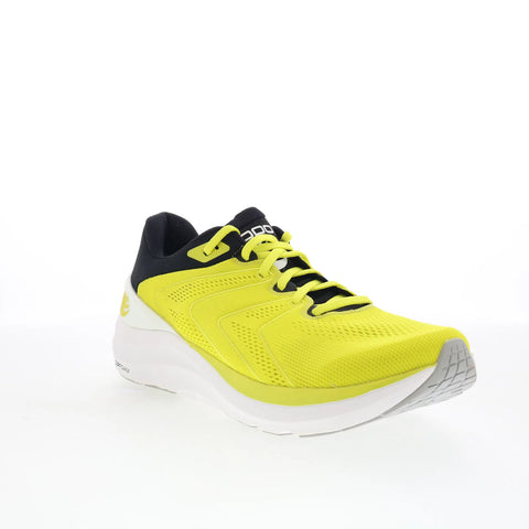 Topo Phantom 2 M046 Mens Yellow Canvas Lace Up Athletic Running Shoes
