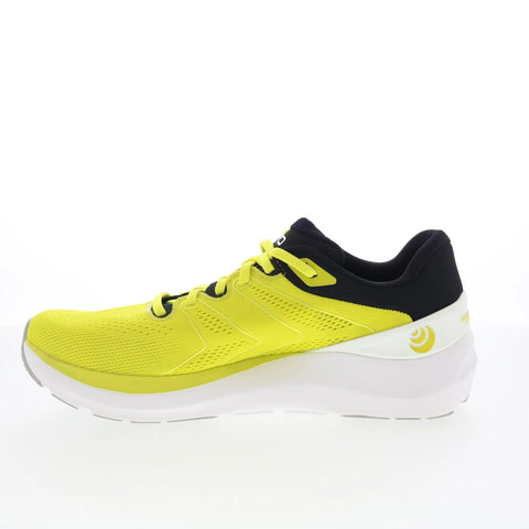 Topo Phantom 2 M046 Mens Yellow Canvas Lace Up Athletic Running Shoes