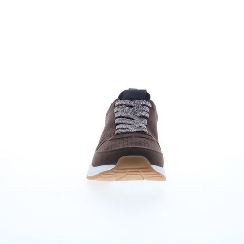 Steve Madden P-Herkli Mens Brown Synthetic Lace Up Lifestyle Sneakers Shoes