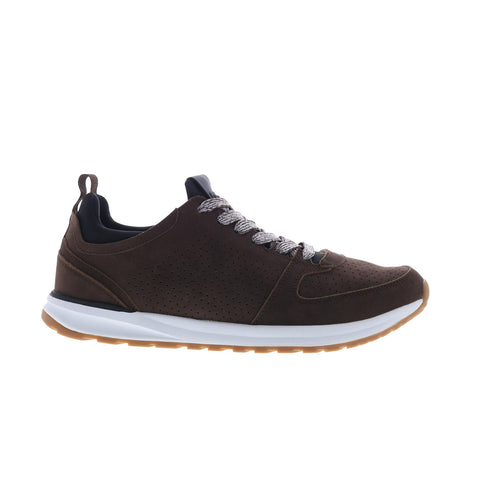Steve Madden P-Herkli Mens Brown Synthetic Lace Up Lifestyle Sneakers Shoes