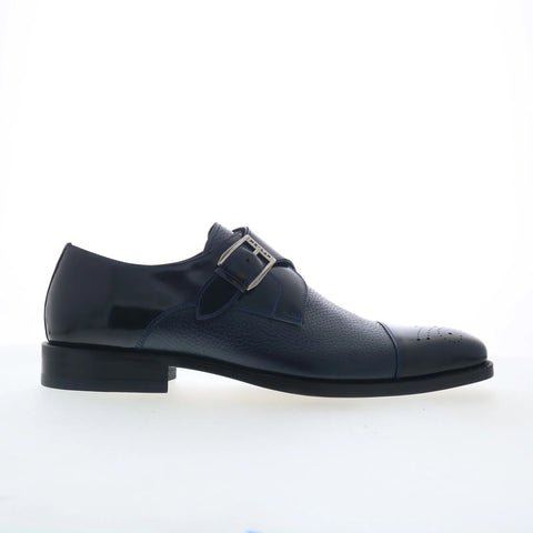 Mezlan Phoenix 30934 Mens Black Leather Loafers & Slip Ons Casual Shoes