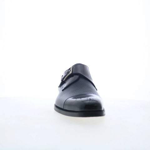 Mezlan Phoenix 30934 Mens Black Leather Loafers & Slip Ons Casual Shoes
