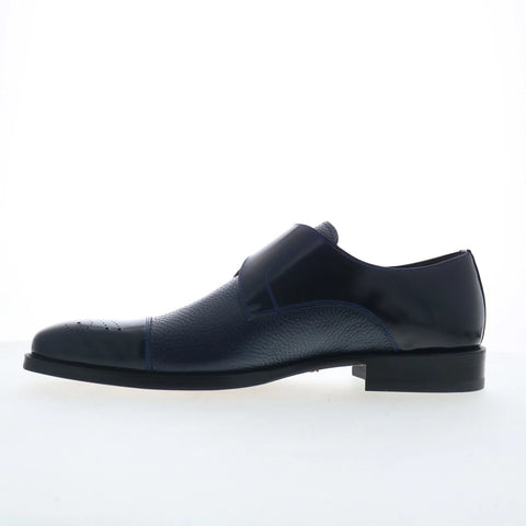 Mezlan Phoenix 30934 Mens Black Leather Loafers & Slip Ons Casual Shoes