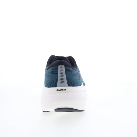 361 Degrees Phoenix Y2420-0956 Mens Blue Mesh Athletic Running Shoes 