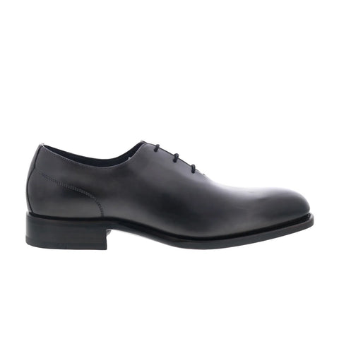 Di Bianco Pistoia Mens Brown Leather Oxfords & Lace Ups Plain Toe Shoes