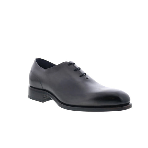 Di Bianco Pistoia Mens Brown Leather Oxfords & Lace Ups Plain Toe Shoes