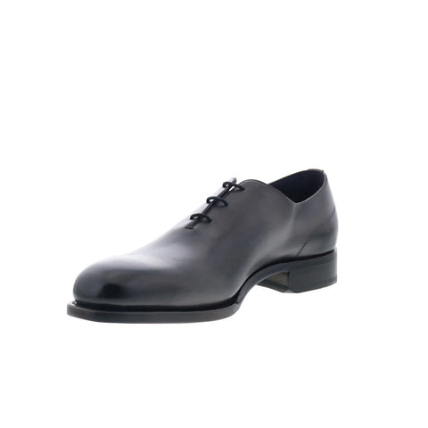 Di Bianco Pistoia Mens Brown Leather Oxfords & Lace Ups Plain Toe Shoes
