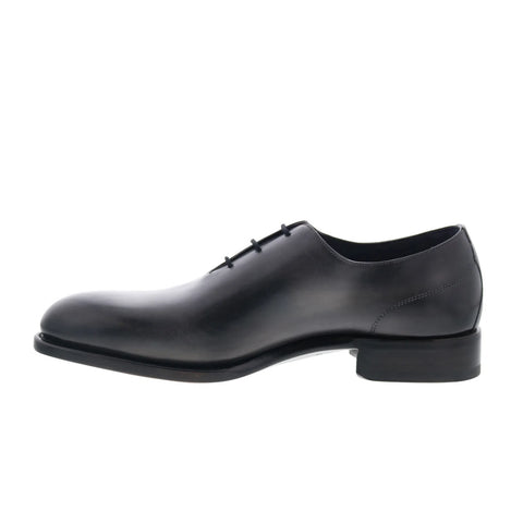 Di Bianco Pistoia Mens Brown Leather Oxfords & Lace Ups Plain Toe Shoes