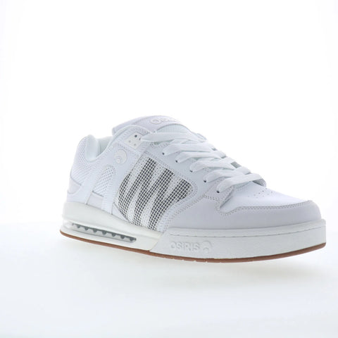 Osiris Pixel 1196 1456 Mens White Synthetic Skate Inspired Sneakers Shoes