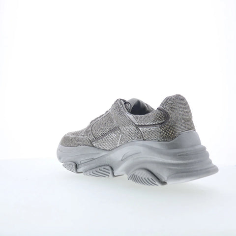 Steve Madden Pluto PLUT01M1 Mens Silver Synthetic Lifestyle Sneakers Shoes