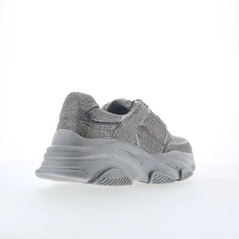 Steve Madden Pluto PLUT01M1 Mens Silver Synthetic Lifestyle Sneakers Shoes