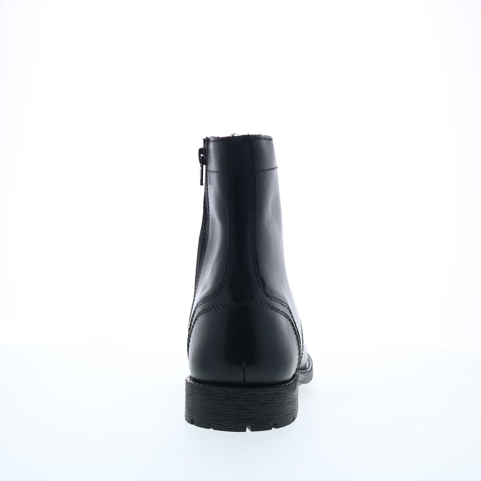 Steve Madden Mitchell MITC01M1 Mens Black Leather Lace Up Casual Dress Boots 13 RICHIE Black Leather Men main image 4