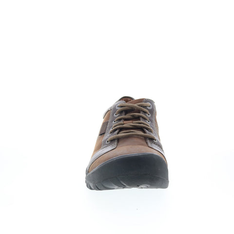 Keen Austin Shoe 1007722 Mens Brown Leather Oxfords & Lace Ups Casual Shoes