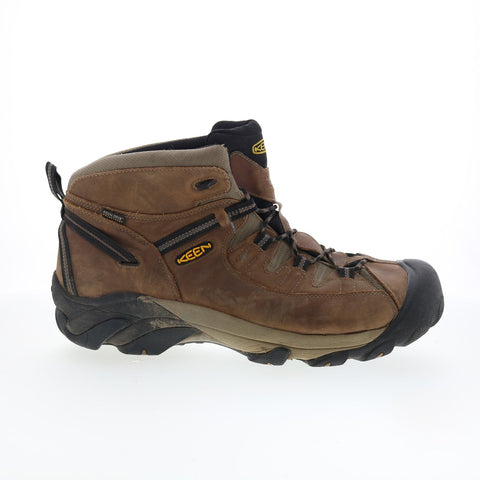 Keen Targhee II Waterproof Mid Hiking Boots Mens Brown Wide Hiking Boots