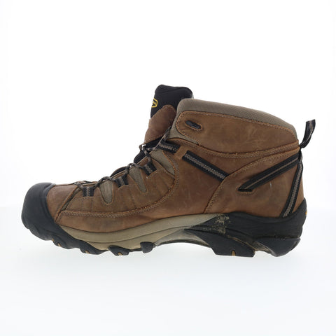 Keen Targhee II Waterproof Mid Hiking Boots Mens Brown Wide Hiking Boots