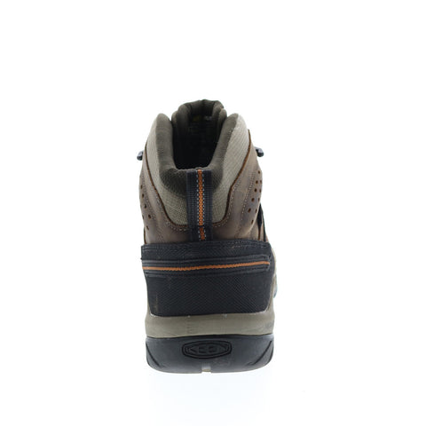 Keen Flint II WP Mid Work Boot 1025613 Mens Brown Wide Work & Safety Boots