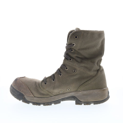 Keen Roswell Mid Height Composite Toe Canvas Work Mens Green Work Boots