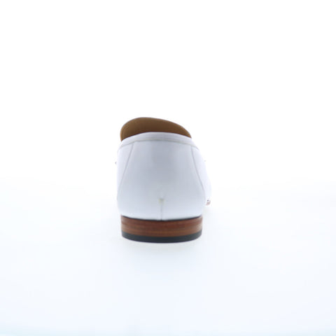 Mezlan Pompei Loafer Mens White Leather Loafers & Slip Ons Penny Shoes