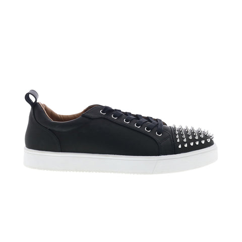 Steve Madden Portall PORT04M1 Mens Black Leather Lifestyle Sneakers Shoes